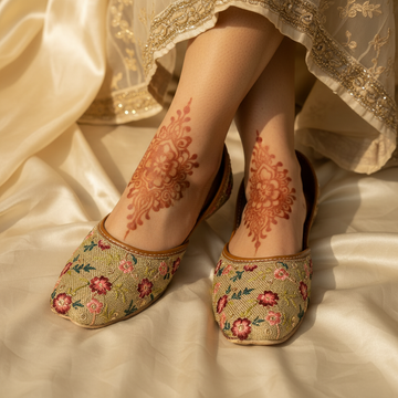 Phool Raja – Brown Khussa